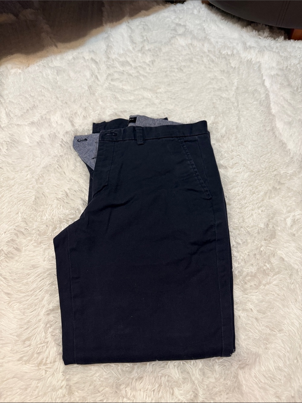 Banana Republic Dark Navy Men's Chino Pants